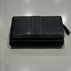Black Coach Wallet